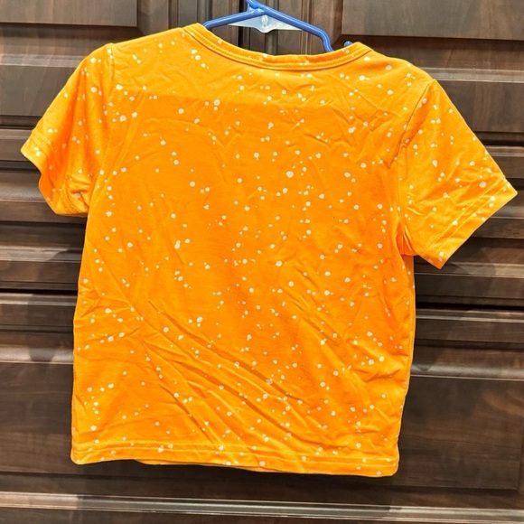 Orange Graphic Kids T-Shirt 4T - Picture 3 of 4